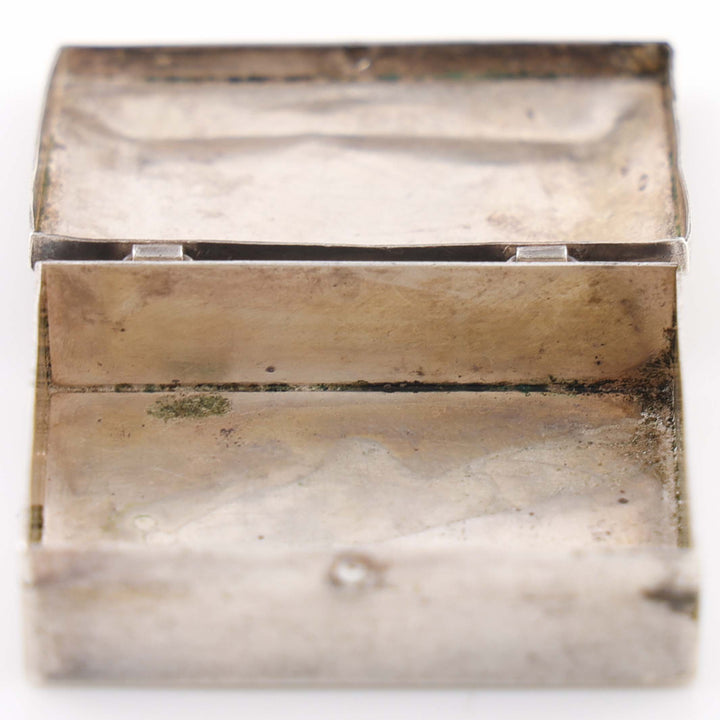 1950s Stamped Silver Box