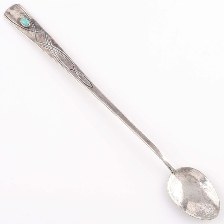1960s Navajo Turquoise Spoon
