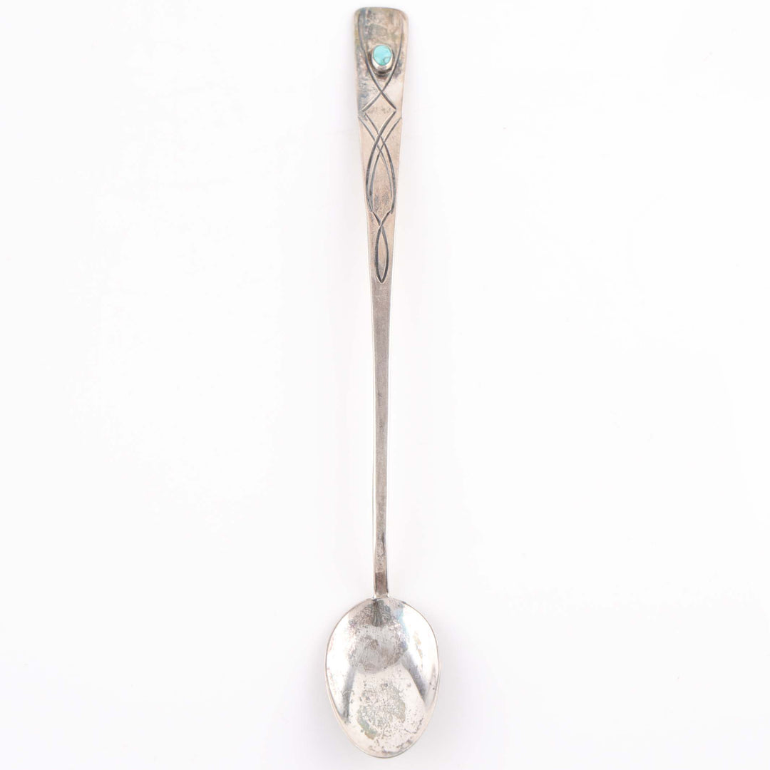 1960s Navajo Turquoise Spoon