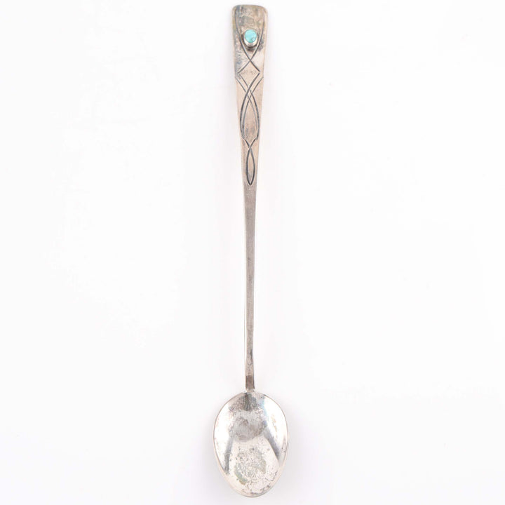 1960s Navajo Turquoise Spoon