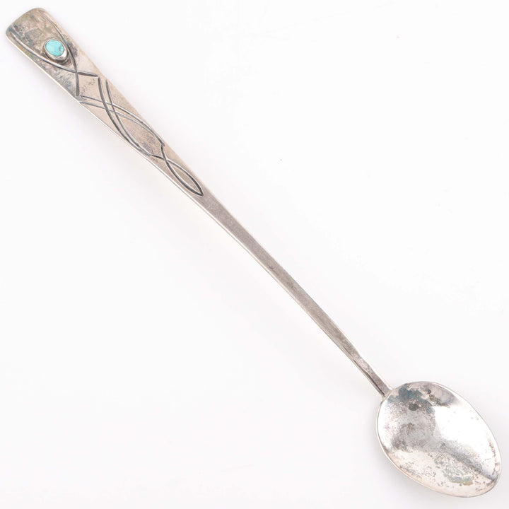 1960s Navajo Turquoise Spoon