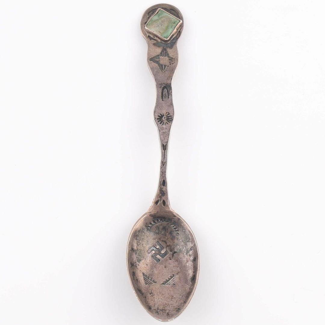 1930s Navajo Turquoise Spoon