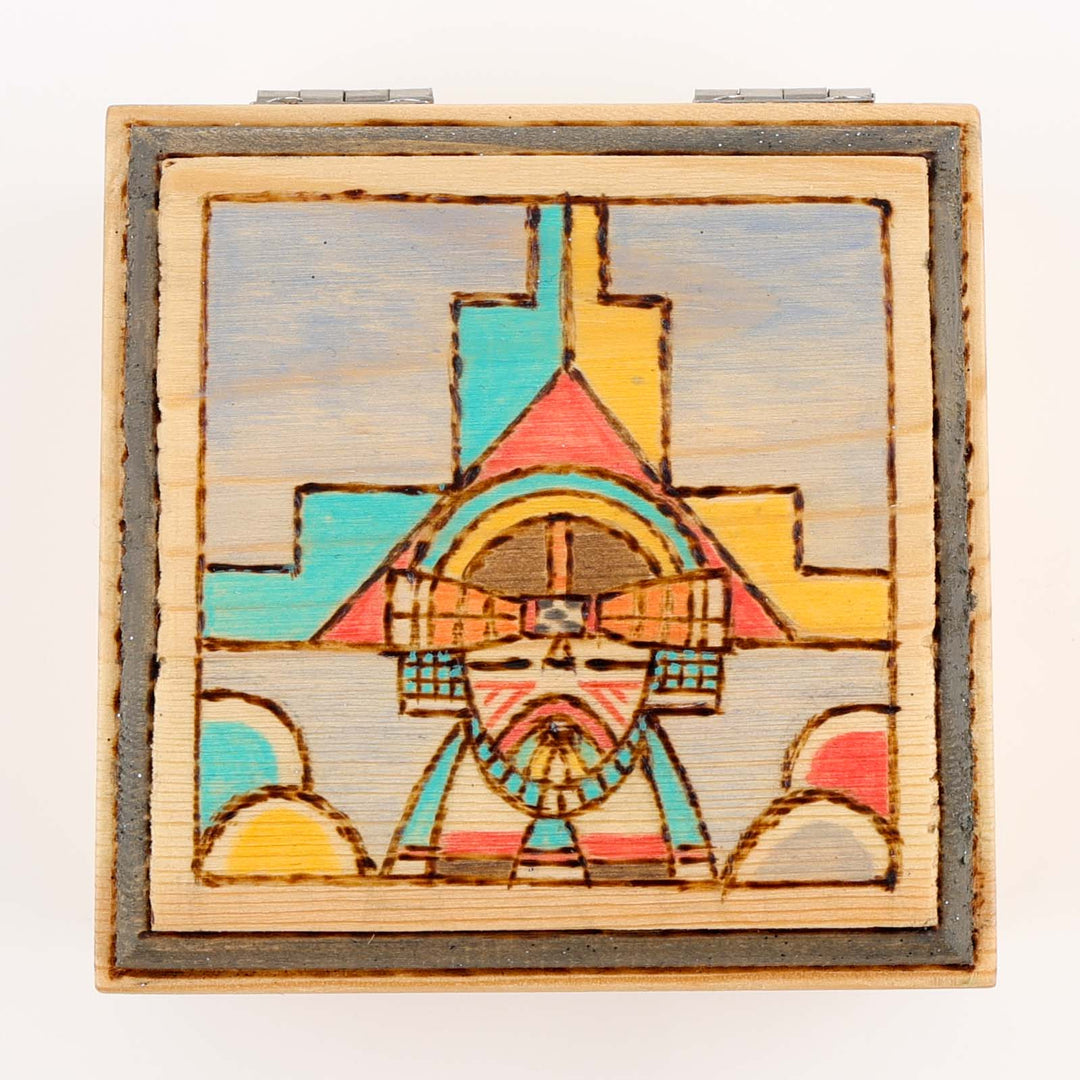 Hopi Butterfly Maiden Wood Box