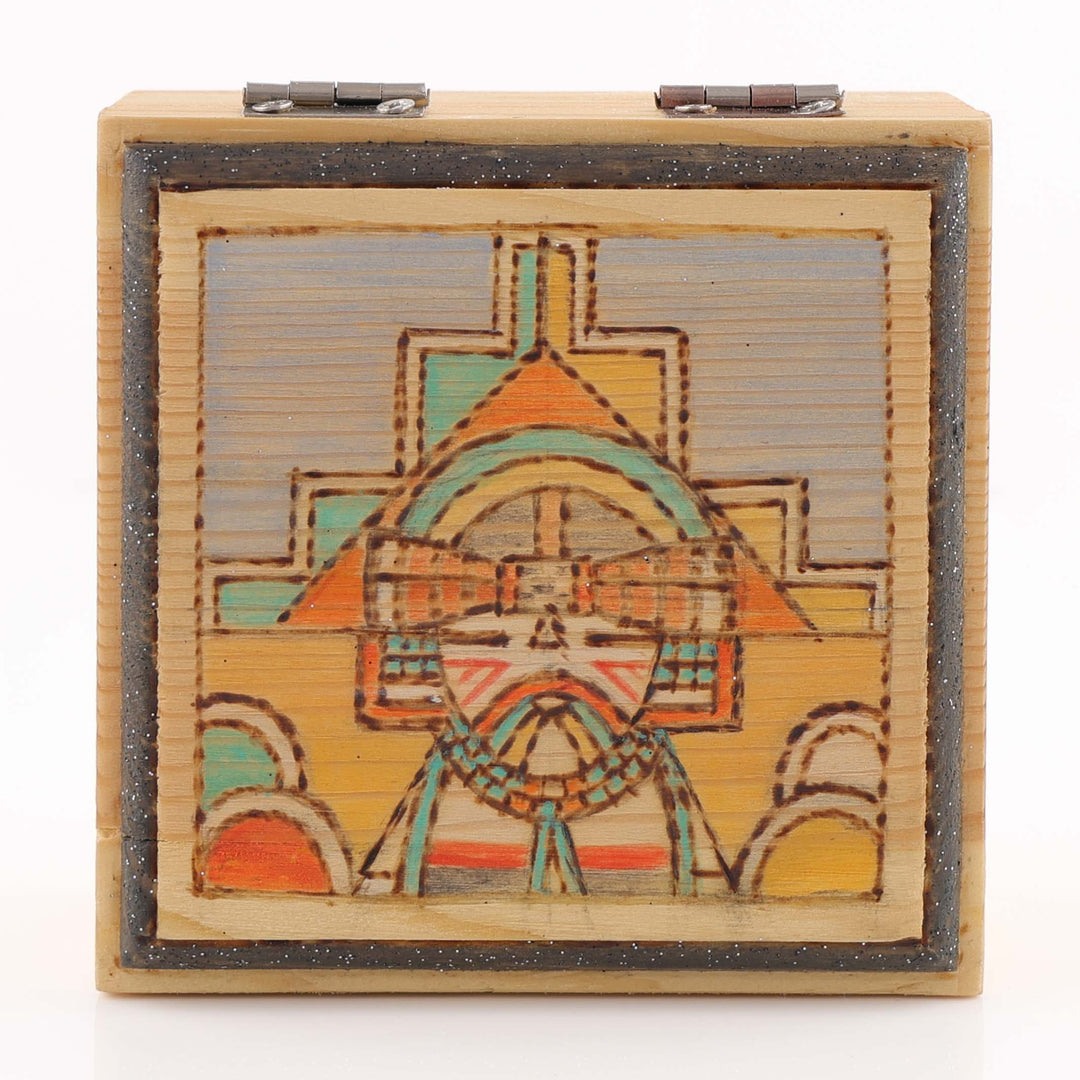 Hopi Butterfly Maiden Wood Box