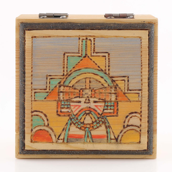 Hopi Butterfly Maiden Wood Box