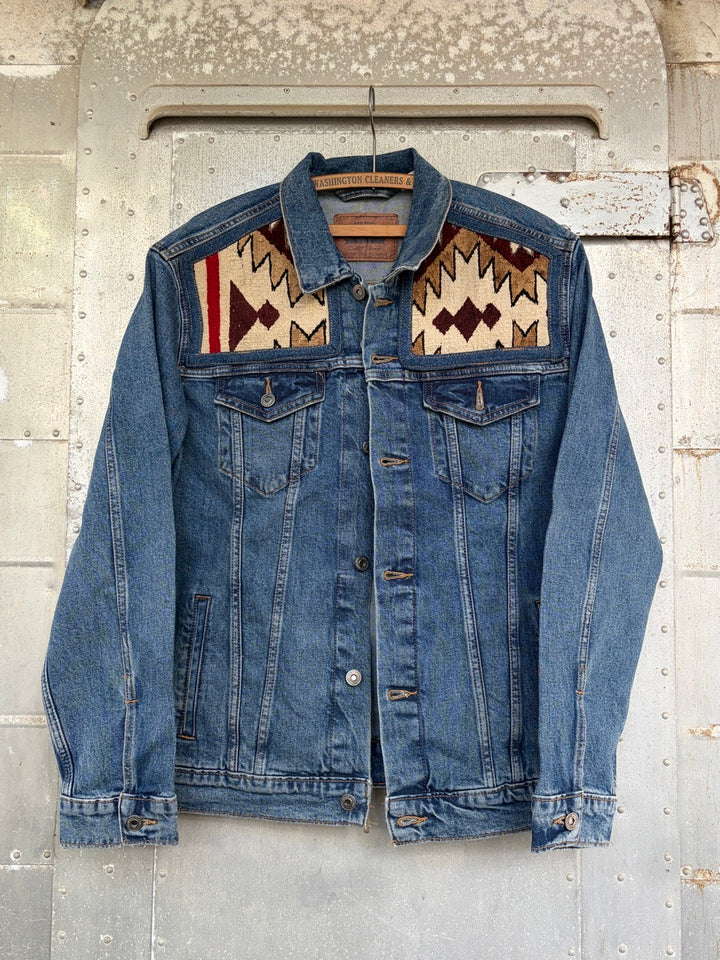 1930s Navajo Red Mesa Rug Jacket