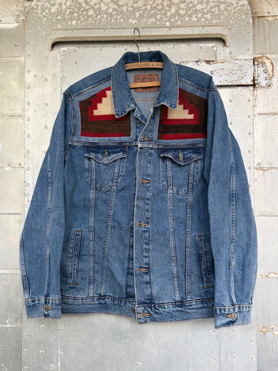 1920s Navajo Crystal Rug Jacket