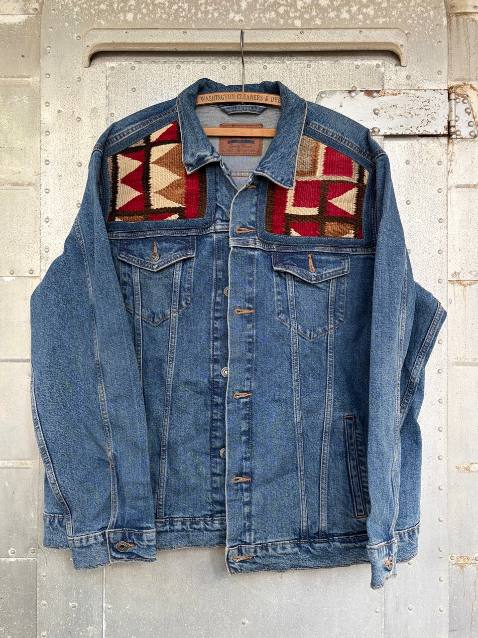 1930s Navajo Ganado Rug Jacket