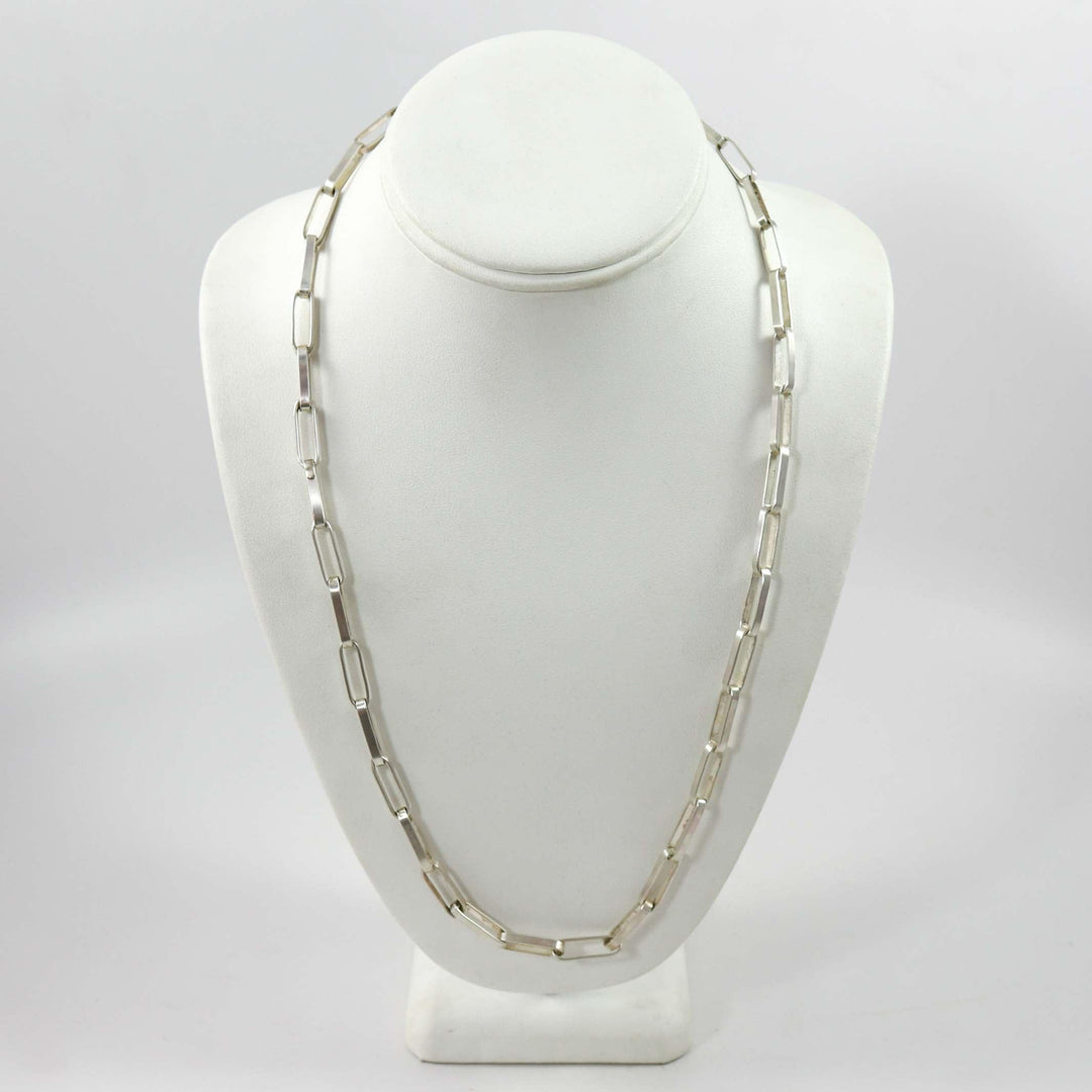 Hopi Chain Necklace (12ga., 24”) by Loren Kootswatewa - Garland's