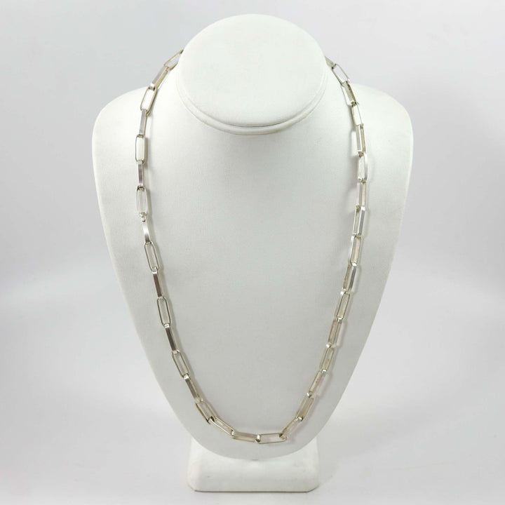 Hopi Chain Necklace (12ga., 24”) by Loren Kootswatewa - Garland's