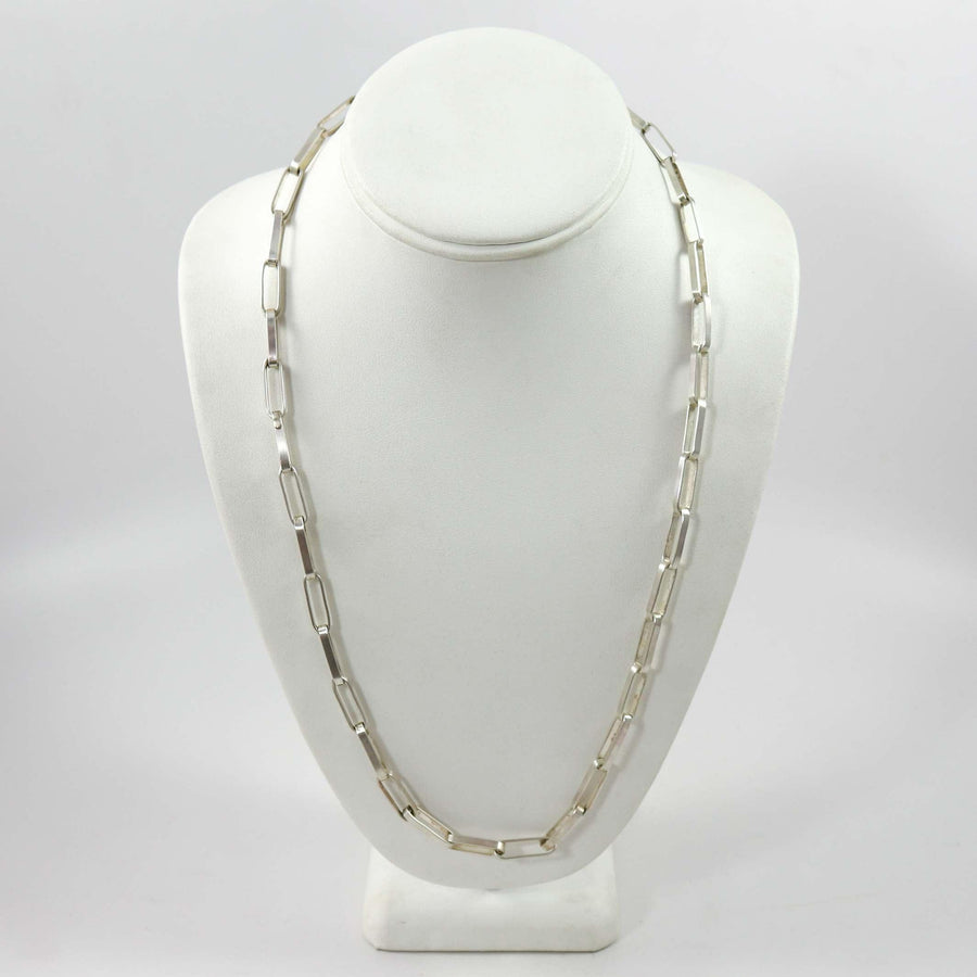 Hopi Chain Necklace (12ga., 24”) by Loren Kootswatewa - Garland's