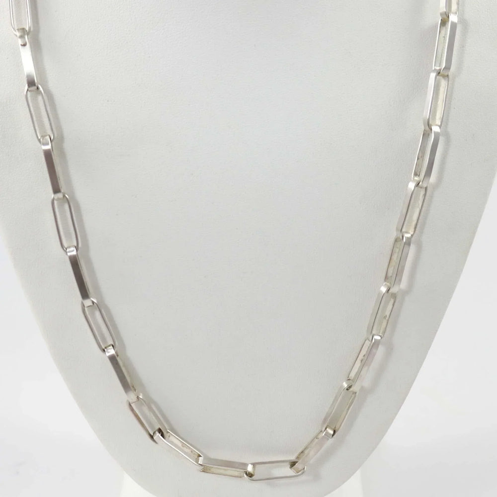 Hopi Chain Necklace (12ga., 24”) by Loren Kootswatewa - Garland's