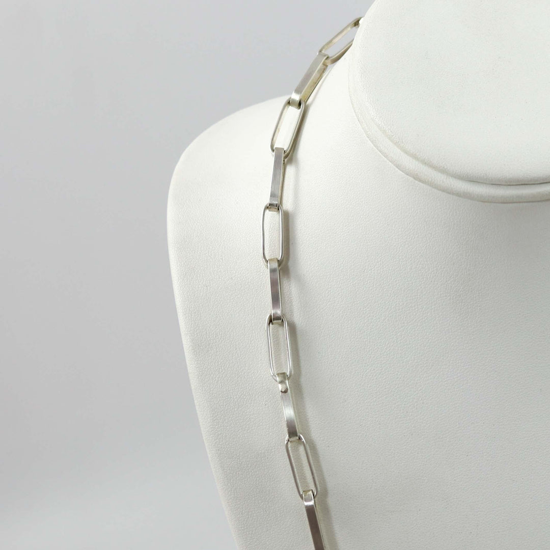 Hopi Chain Necklace (12ga., 24”) by Loren Kootswatewa - Garland's