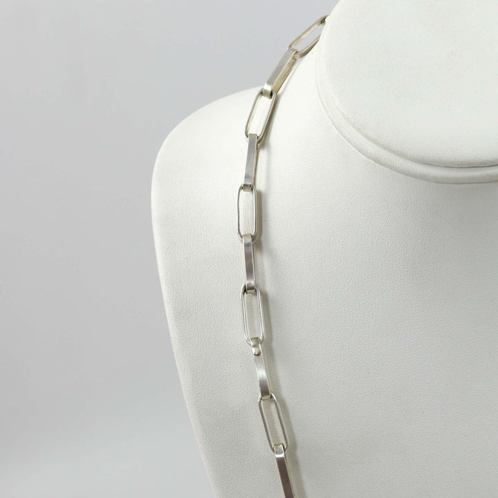 Hopi Chain Necklace (12ga., 24”) by Loren Kootswatewa - Garland's