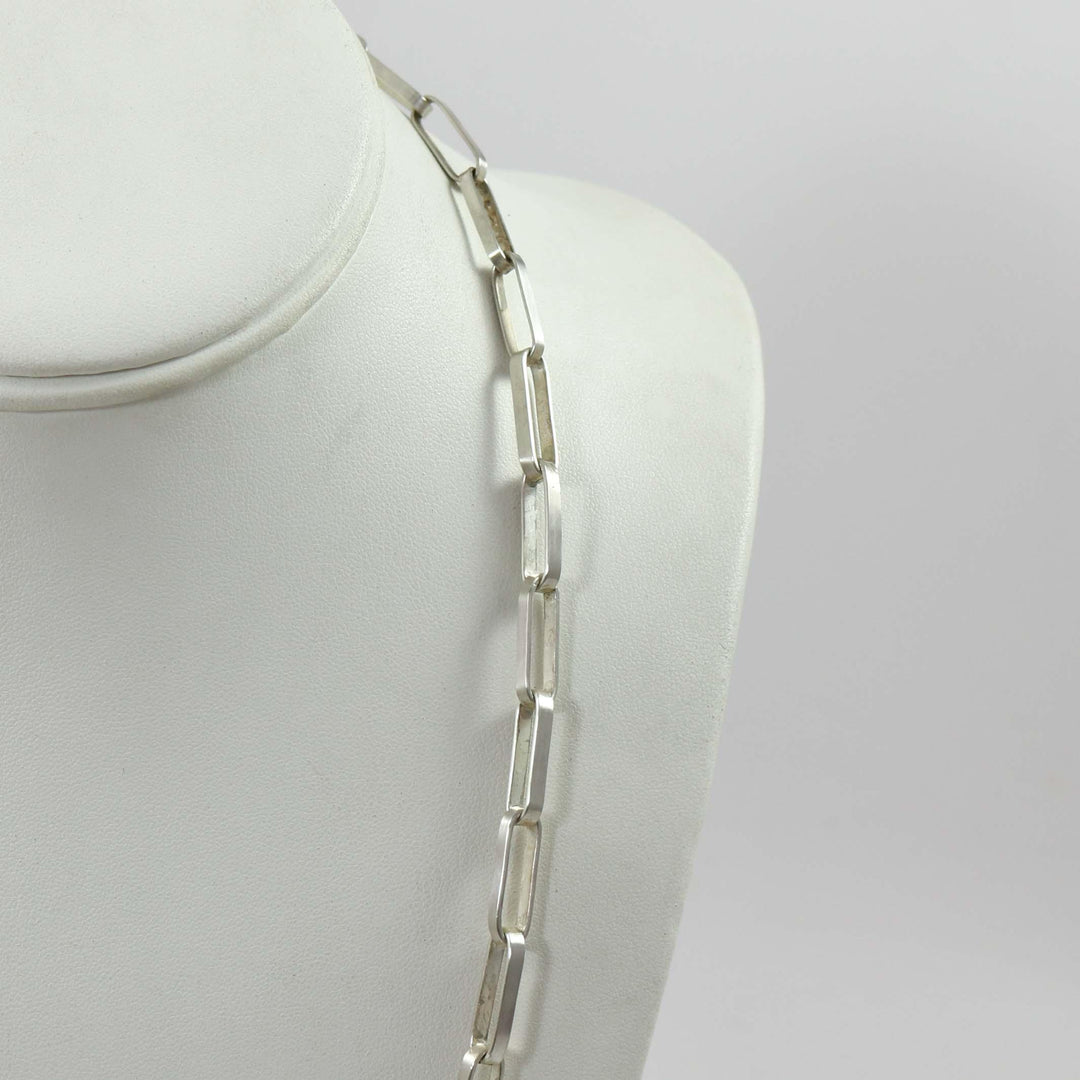 Hopi Chain Necklace (12ga., 24”) by Loren Kootswatewa - Garland's