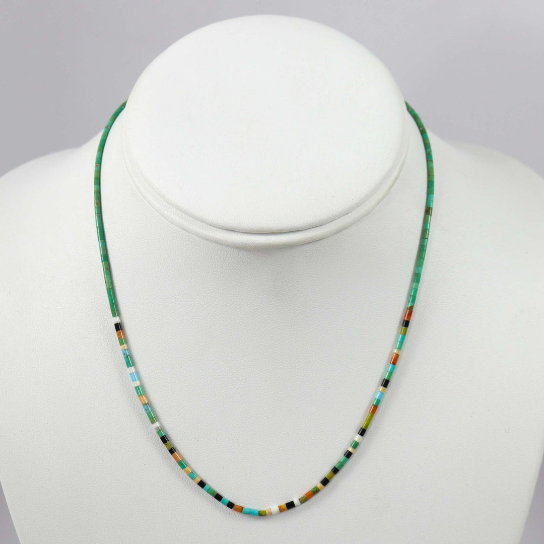 Collier Heishi Multi-Pierres