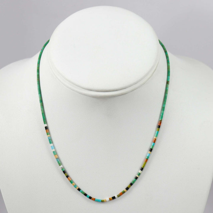 Collier Heishi Multi-Pierres