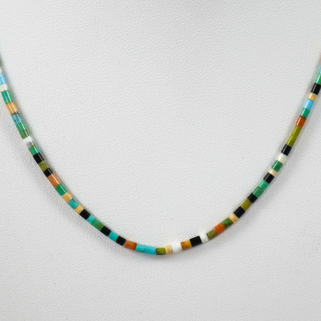 Collier Heishi Multi-Pierres