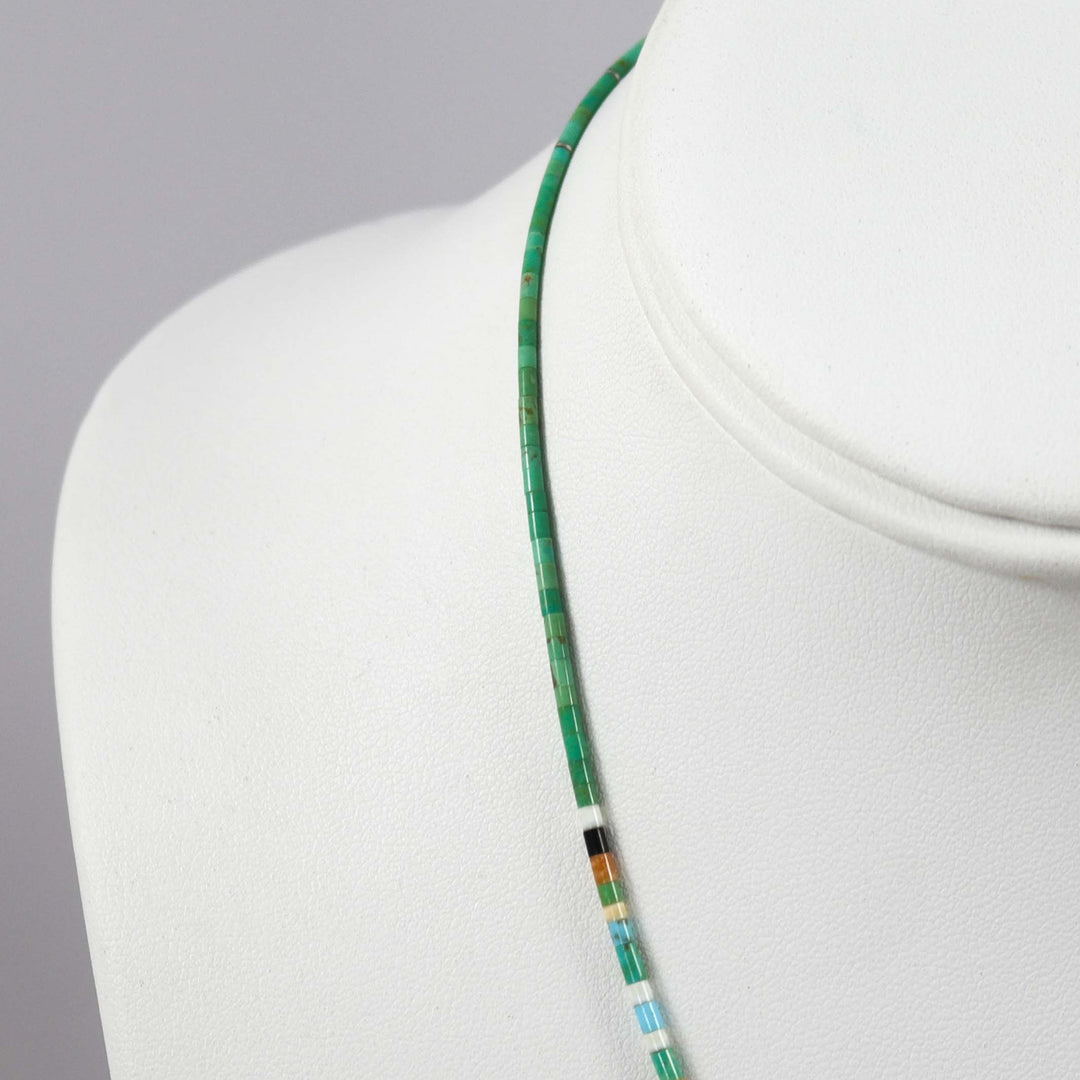 Collier Heishi Multi-Pierres