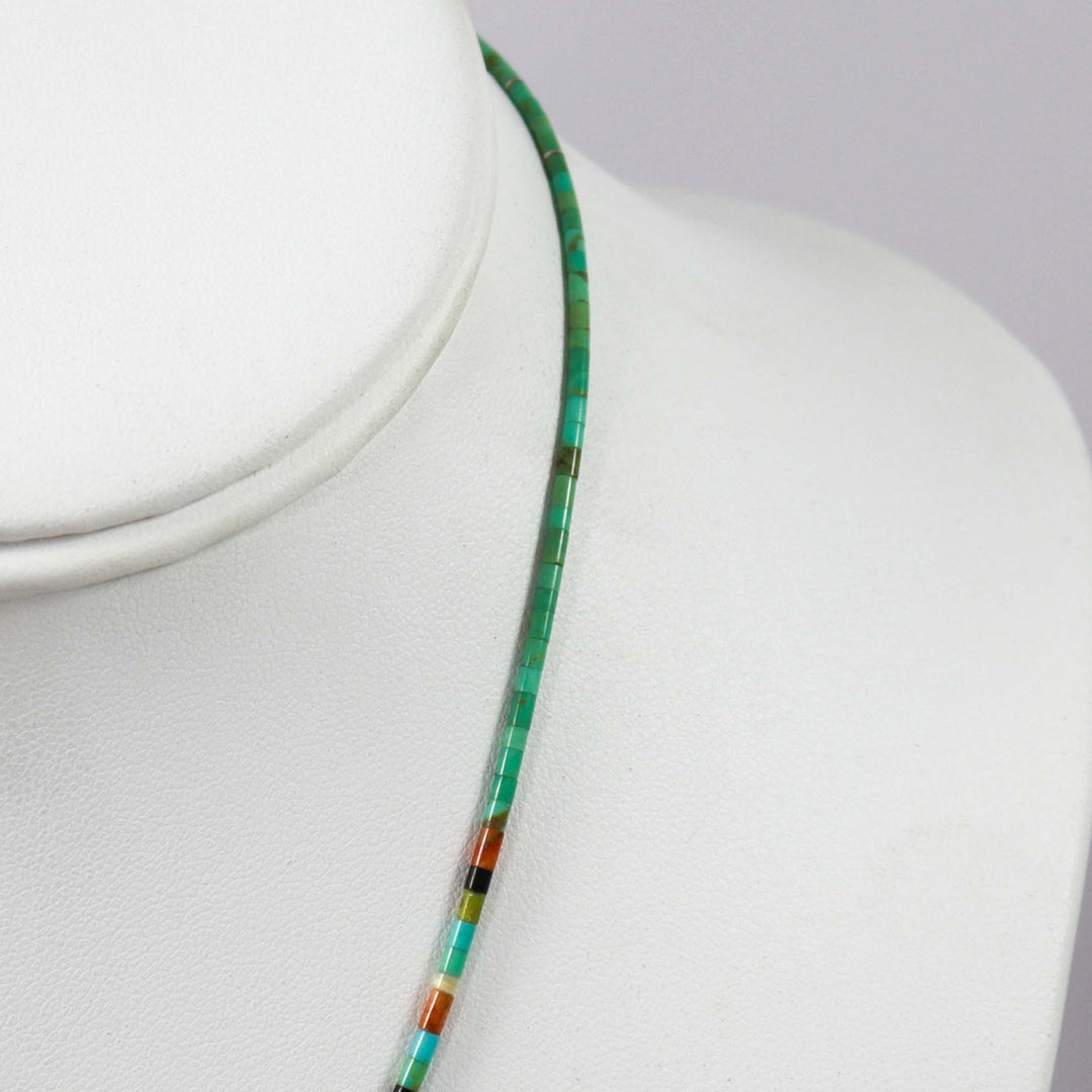 Collier Heishi Multi-Pierres