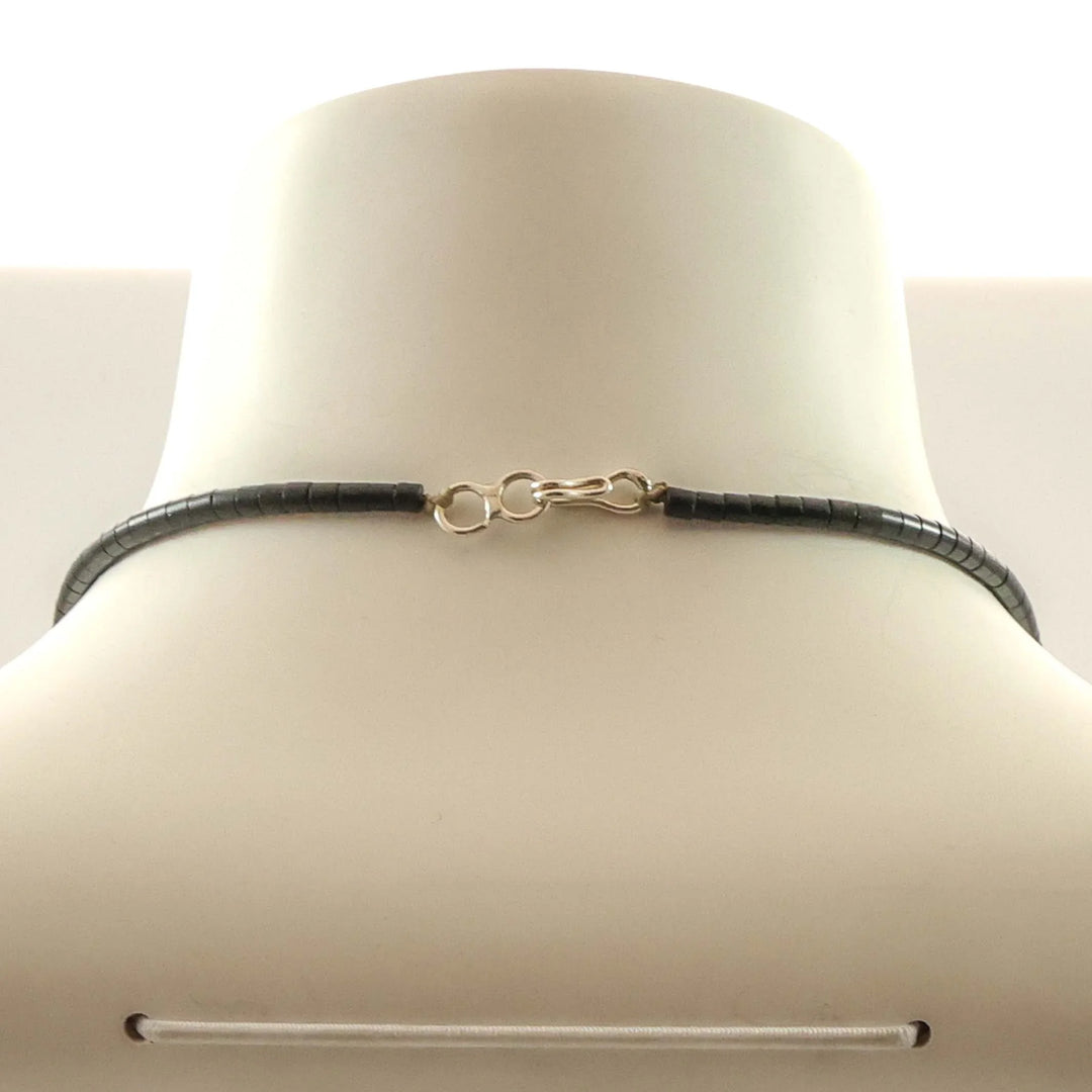 Jet and Marble Necklace