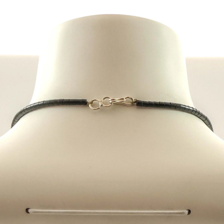 Jet and Marble Necklace