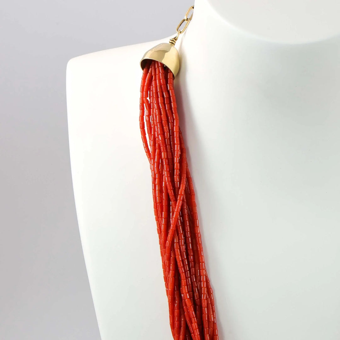 First Woman Coral Necklace