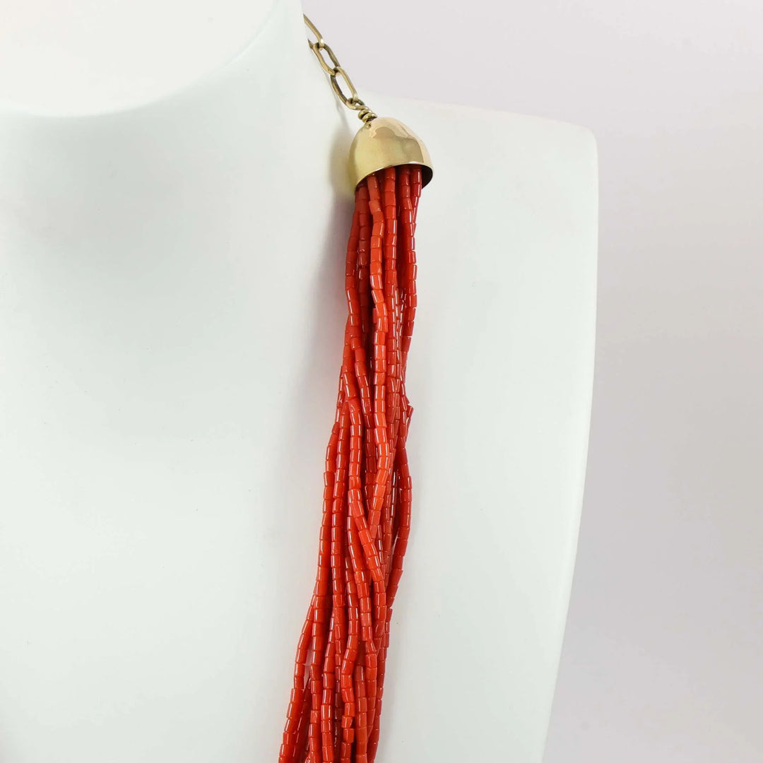 First Woman Coral Necklace