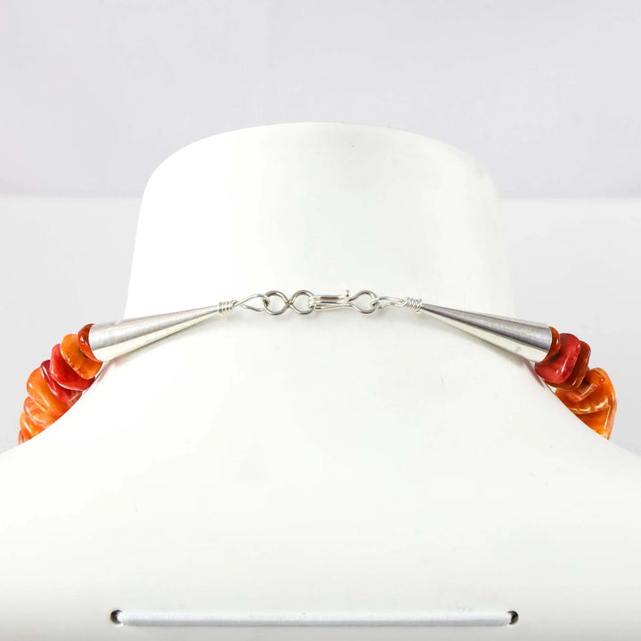 Spiny Oyster Bead Necklace