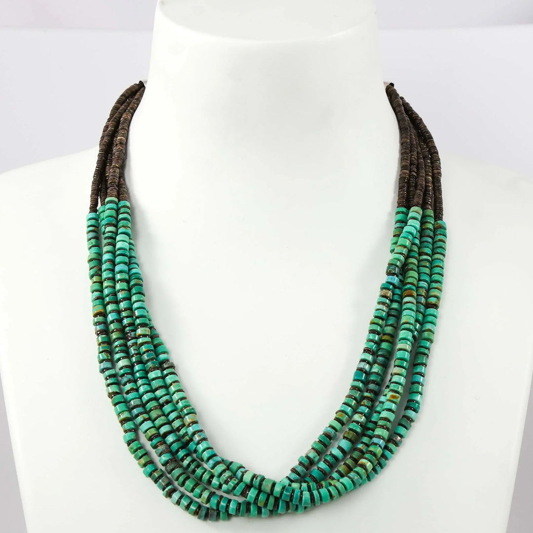 Turquoise Bead Necklace