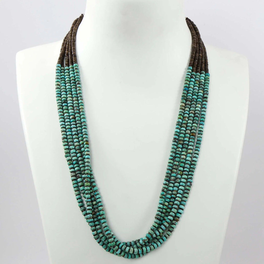 Turquoise Bead Necklace