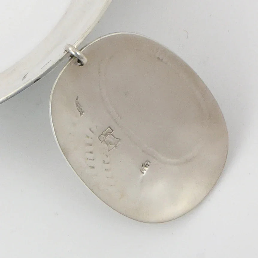 1970s Village Scene Collar Necklace