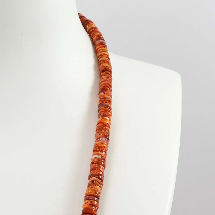 Spiny Oyster Bead Necklace