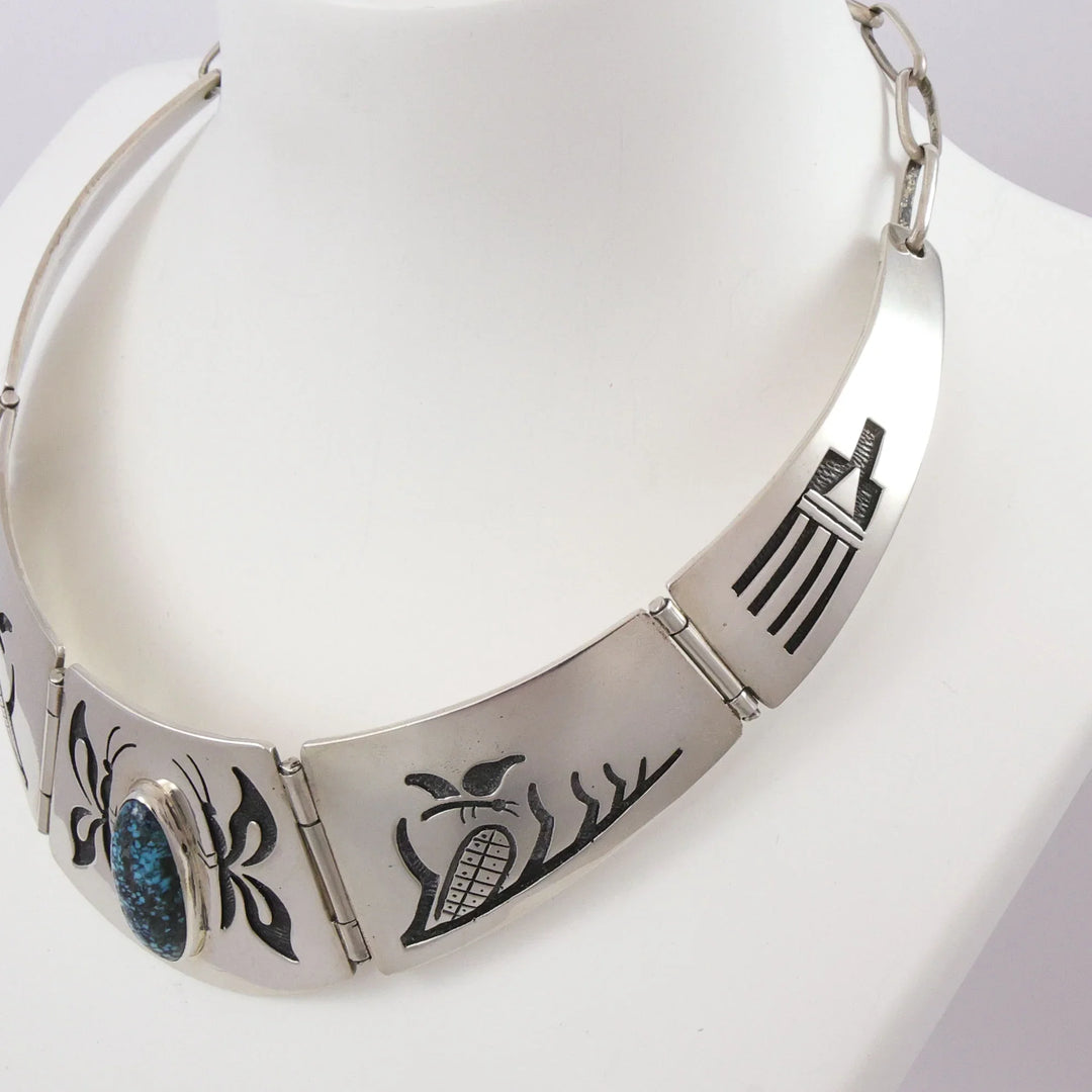 McGinnis Turquoise Butterfly Collar