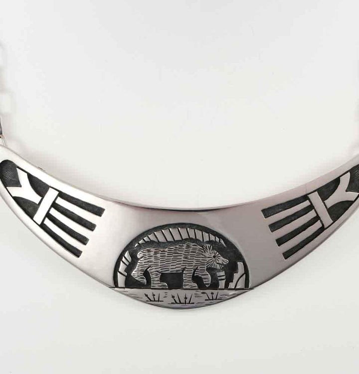 Bear and Rain Cloud Necklace