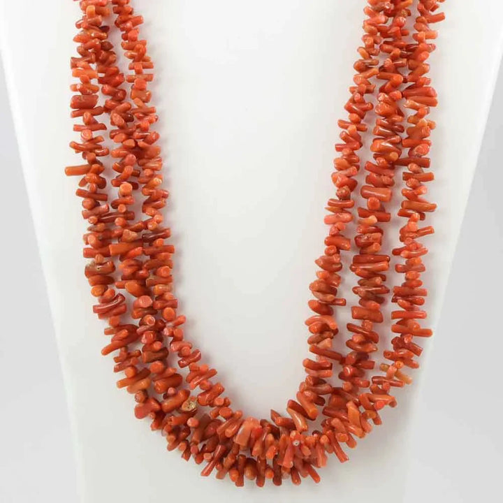 1960s Coral Necklace