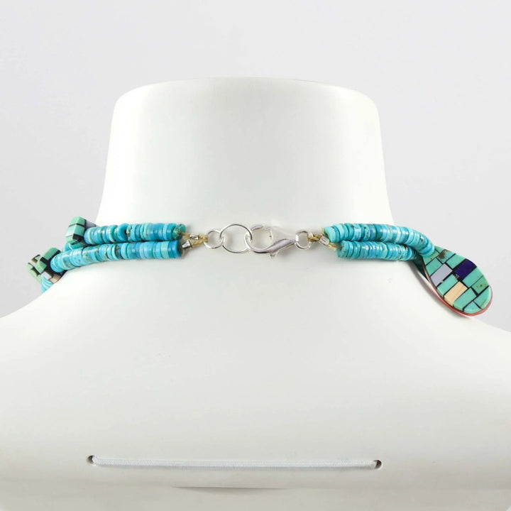 Multi-Stone Bead Necklace