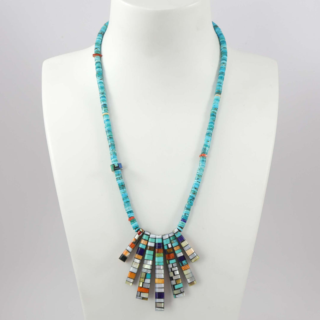 Reversible Inlay Necklace
