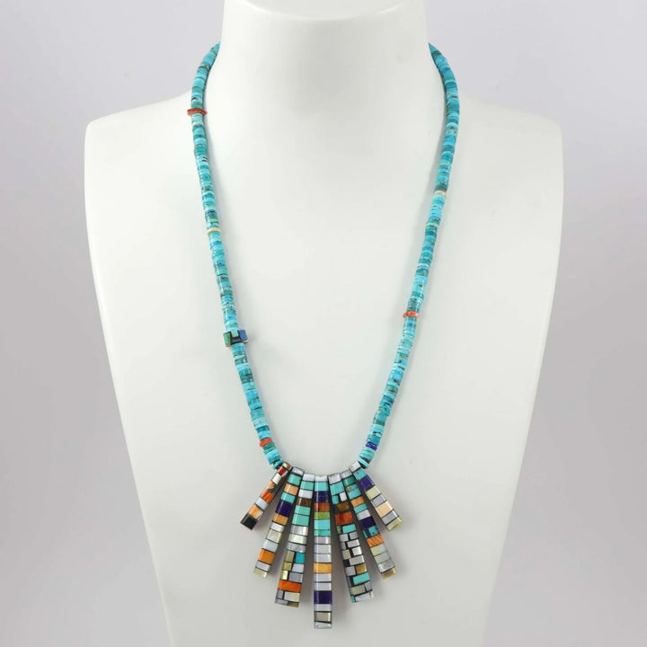 Reversible Inlay Necklace