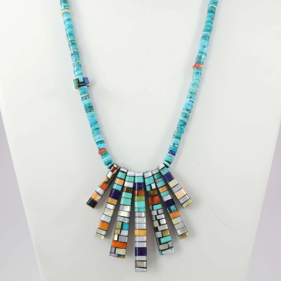 Reversible Inlay Necklace