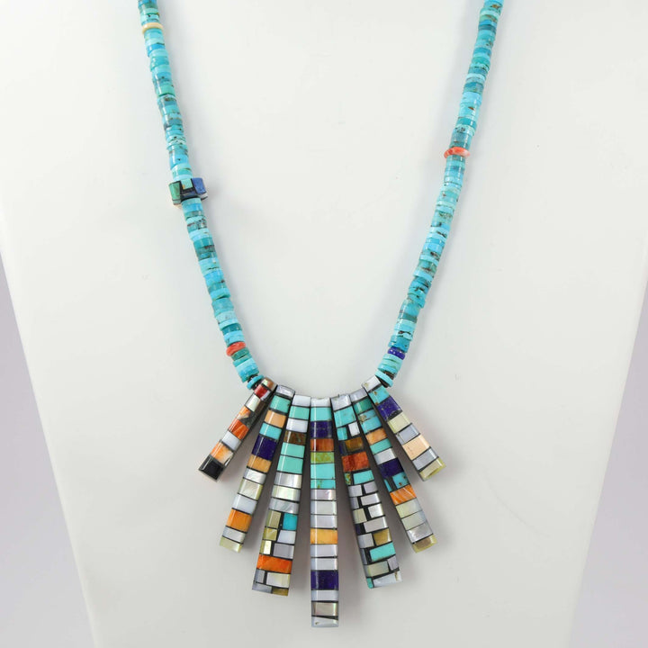 Reversible Inlay Necklace