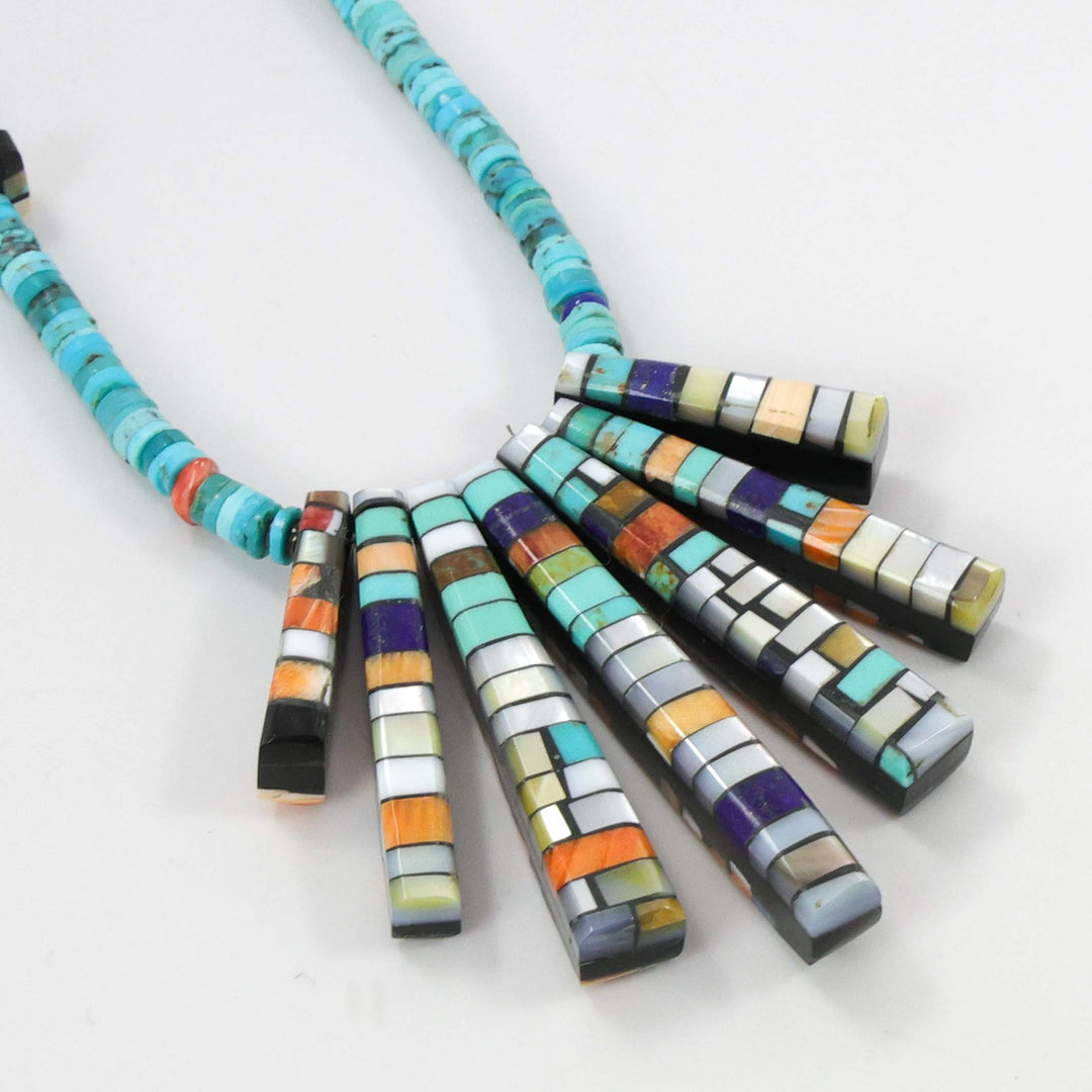 Reversible Inlay Necklace