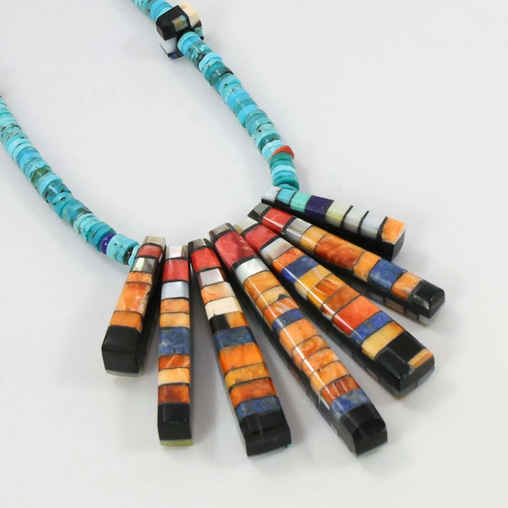 Reversible Inlay Necklace