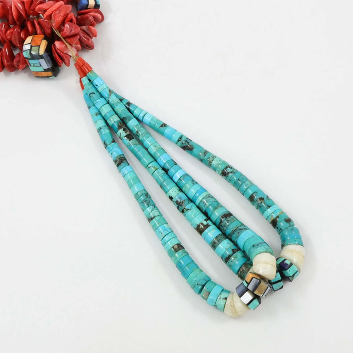 Multi-Stone Bead Necklace