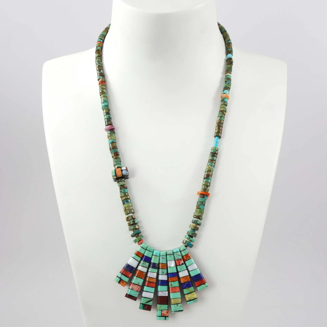 Reversible Inlay Necklace