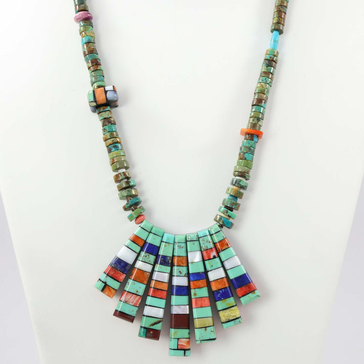 Reversible Inlay Necklace