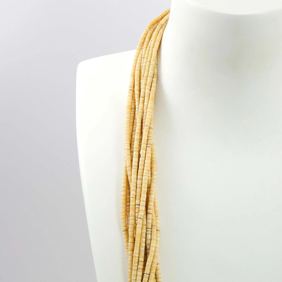 1970s Melon Shell Necklace