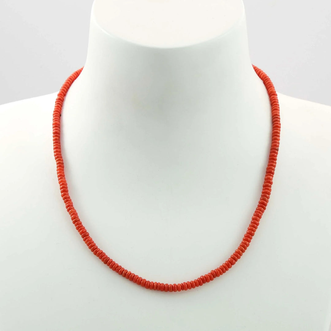 Coral Bead Necklace