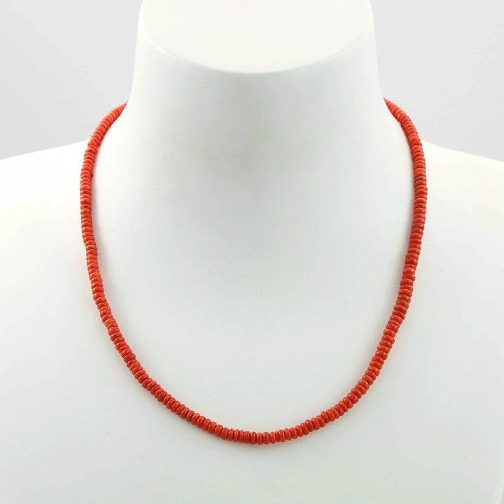 Coral Bead Necklace
