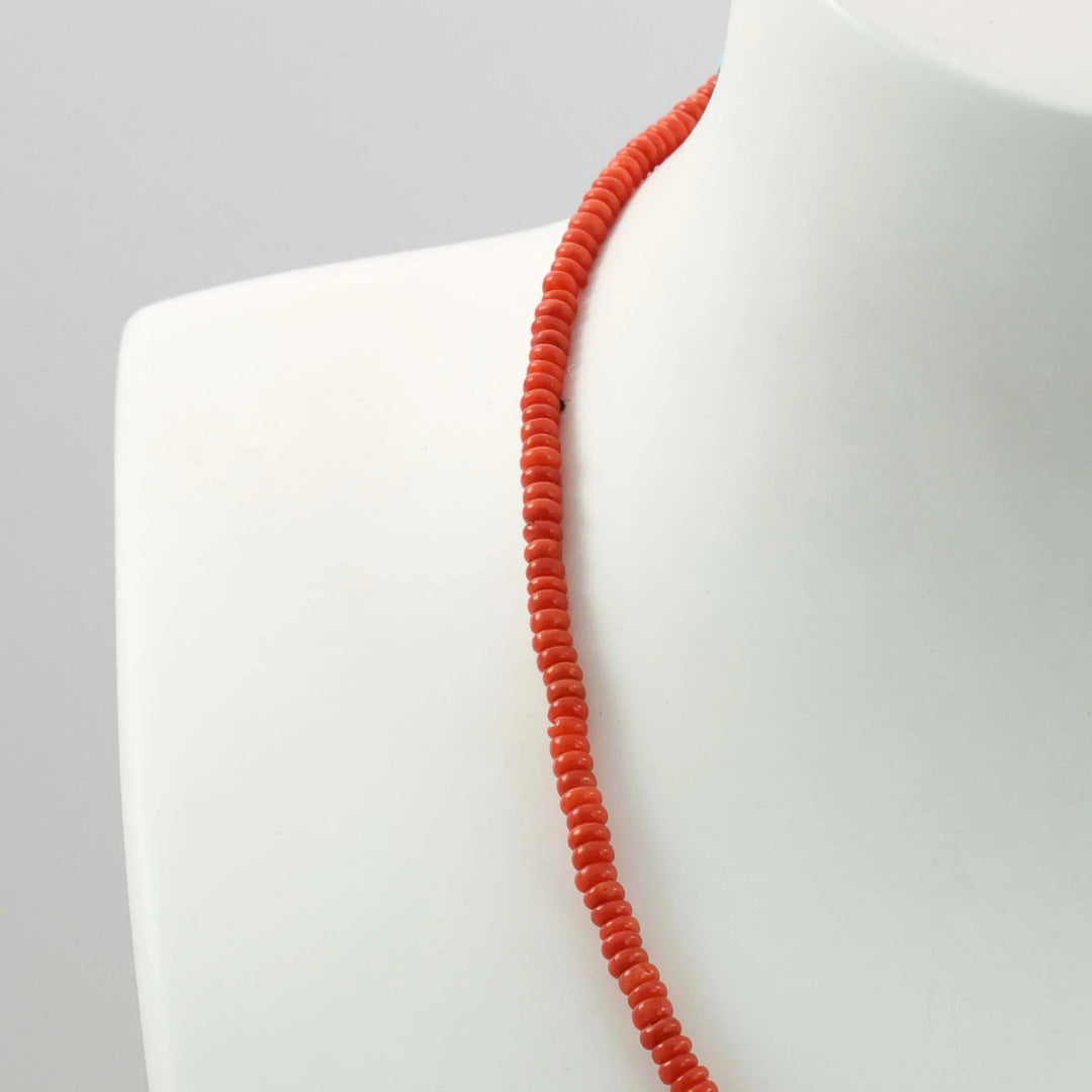 Coral Bead Necklace
